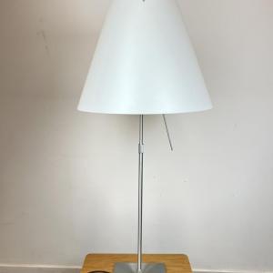 Luceplan Costanza D13i Tafellamp Verstelbaar Aluminium/Wit