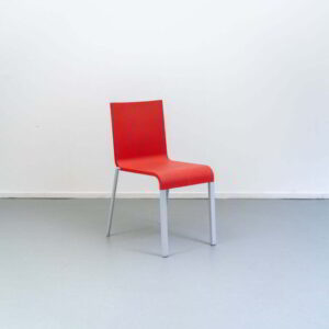 Vitra Maarten van Severen .03 Stoel Rood - Stapelbaar