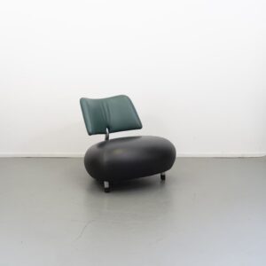 Leolux Pallone - zwart , met groen , nieuwstaat!