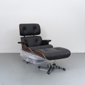 Vitra Eames Lounge Chair & Ottoman Palisander - Chroom