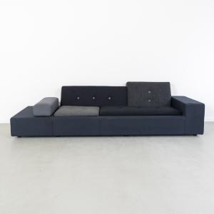 Vitra Hella Jongerius Poldersofa XL Zwart mix Nieuw