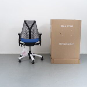 Herman Miller Sayl Bureaustoel Blauw - Zwart