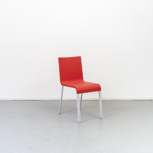 Vitra Maarten van Severen .03 Stoel Rood - Niet Stapelbaar