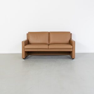 Leolux Timandra Bank 2,5-zits/172cm Leder - Cognac