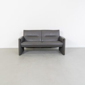 Leolux Boavista 3-Zits/192 cm Bank Donkergrijs - Leer