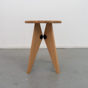 Vitra Jean Prouve Tabouret Bois Eik Nieuw