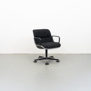 Knoll Pollock Excecutive Chair Zwart
