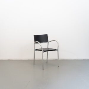 Breeze stoel Segis Zwart aluminium