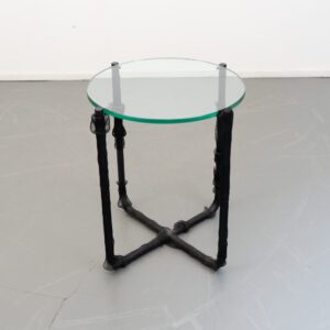 Gispen Dutch Originals 413 bijzet tafel Zwart frame Glas