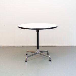 Vitra Eames Contract Tafel Rond Kunststof 80 cm - Chroom