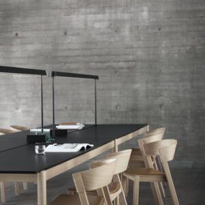 Muuto “Linear Pendant Tafel Lamp” Zwart 209 cm Nieuw