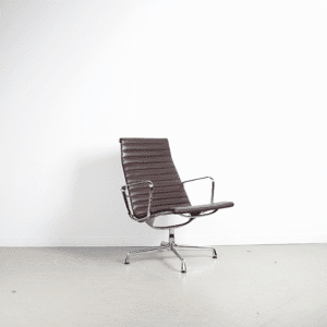 Vitra Eames Ea116 Bruin Leer - Chroom