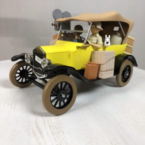 Kuifje in Afrika Ford auto Geel 44502 LMTD