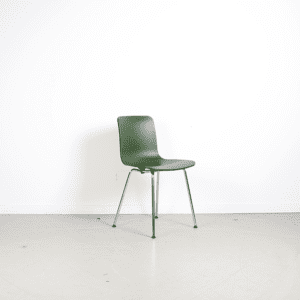 Vitra Hal Jasper Morrison Stoel Groen - Chroom