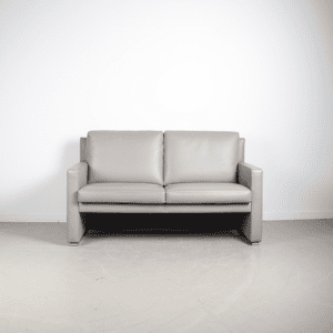 Leolux Timandra Bank 2,5-zits/147 cm Leder – Grijs
