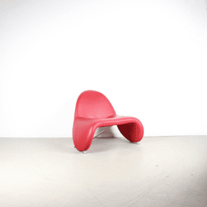 Leolux Sella Fauteuil Rood – Leer