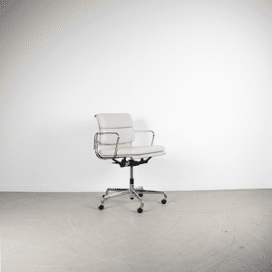 Vitra Eames Ea 217 Bureaustoel Softpad Clay – Chroom