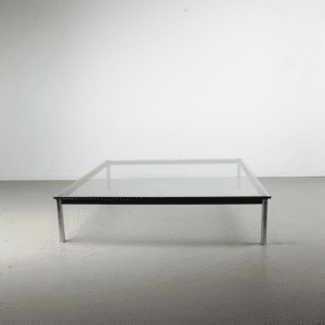 Cassina Le Corbusier LC10 Tafel Helder Glas – Chroom