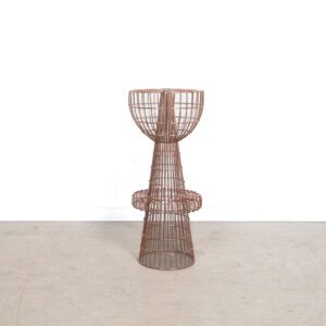 Design Bijzettafel Draadstaal Koper