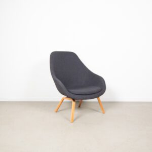 Hay AAL 92 Fauteuil Antraciet Stof