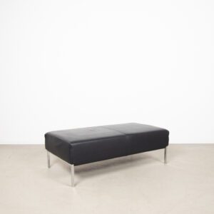 Moroso Compositie Ottoman 2-Zits Zwart Leer