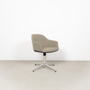 Vitra Softshell Bureaustoel (kleur) Stof - Aluminium