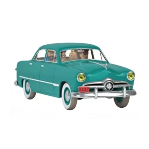 Kuifje auto 1:24 no40 De Ford Custom van Sbrodj uit De Raket naar de Maan Nieuw