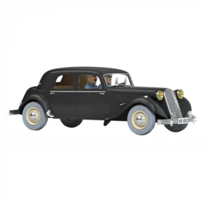 Kuifje Auto 1:24 De Citroen 15 CV van de Bordurische agenten  De zaak Zonnebloem